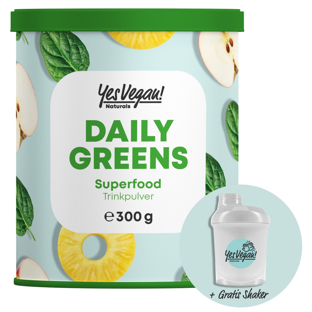 DAILY GREENS + SHAKER (Set) 1