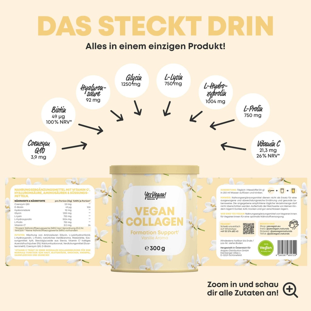 VEGAN COLLAGEN VANILLE AROMA 3