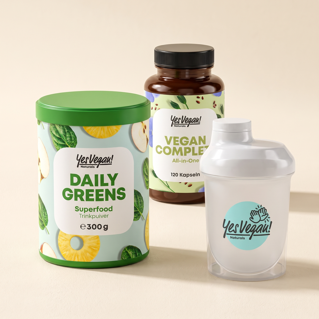 [BUNDLE-MORGEN-001] MORGENROUTINE BUNDLE | Daily Greens + Vegan Complete + Shaker