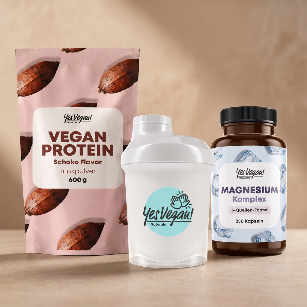 [BUNDLE-ACTIVE-001] ACTIVE ROUTINE BUNDLE | Vegan Protein + Magnesium + Shaker